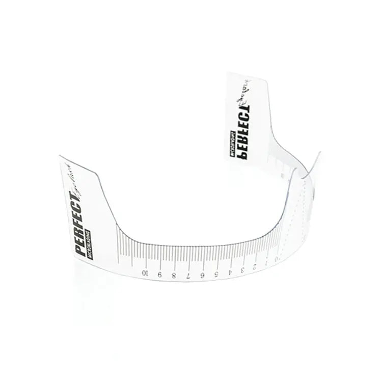 Plastic Eyebrow Ruler