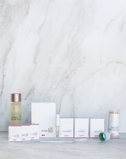 Online Training Lash Volume Lift + Starterkit (different languages)