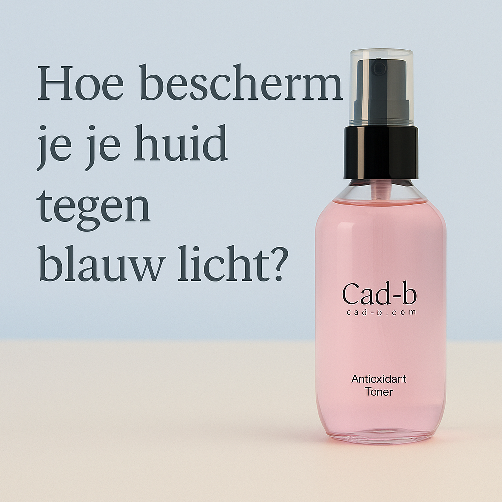 Hoe bescherm ik mijn huid tegen schade door blauw licht