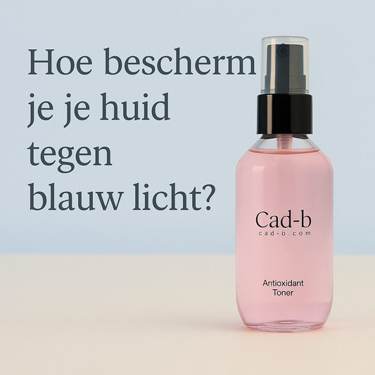 Hoe bescherm ik mijn huid tegen schade door blauw licht