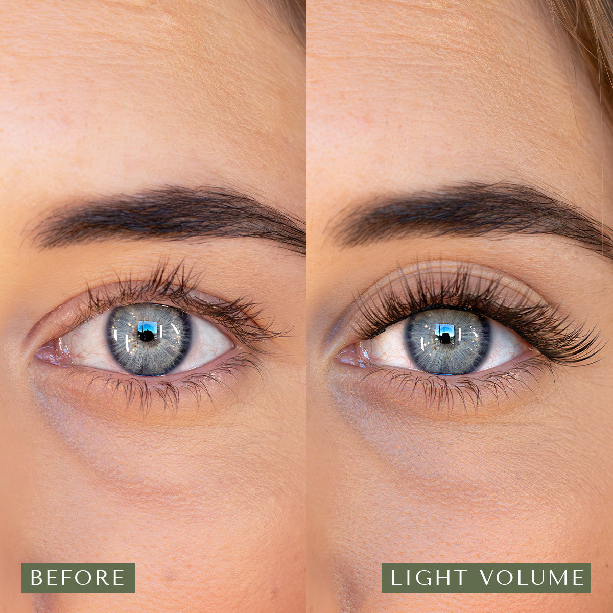 Pre-Glued Light Volume - Press-On Lashes