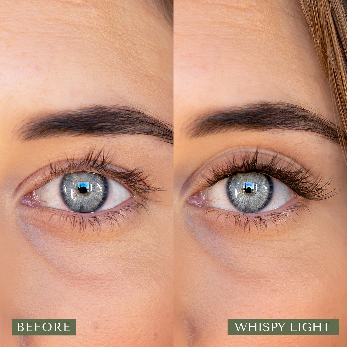 Pre-Glued Whispy Light - Press-On Lashes