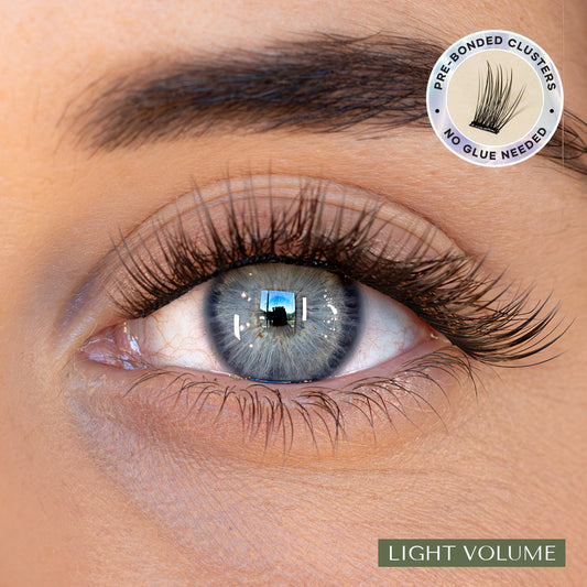 Pre-Glued Light Volume - Press-On Lashes