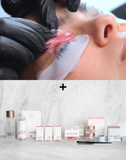 Online Training Korean Lash Lift + Starterkit (Different Languages)